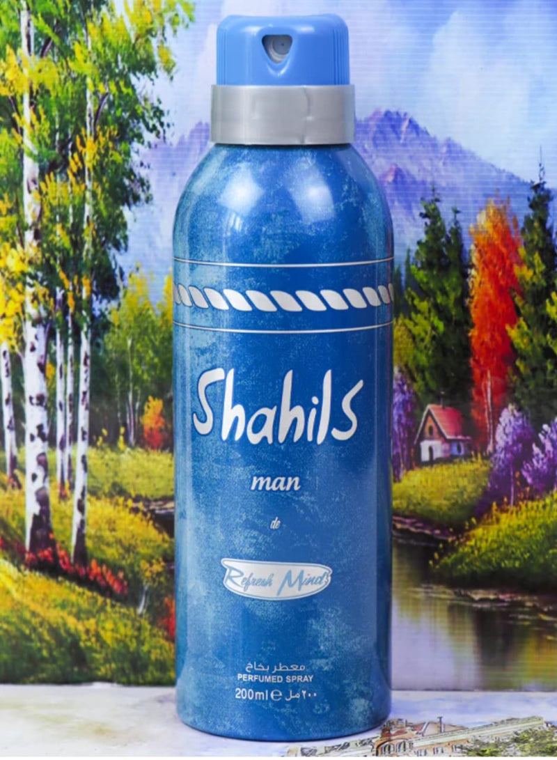 Shahlis Man Deodorant Body Spray - 200ML | Best Quality Body Spray For Men | Best Perfume Men