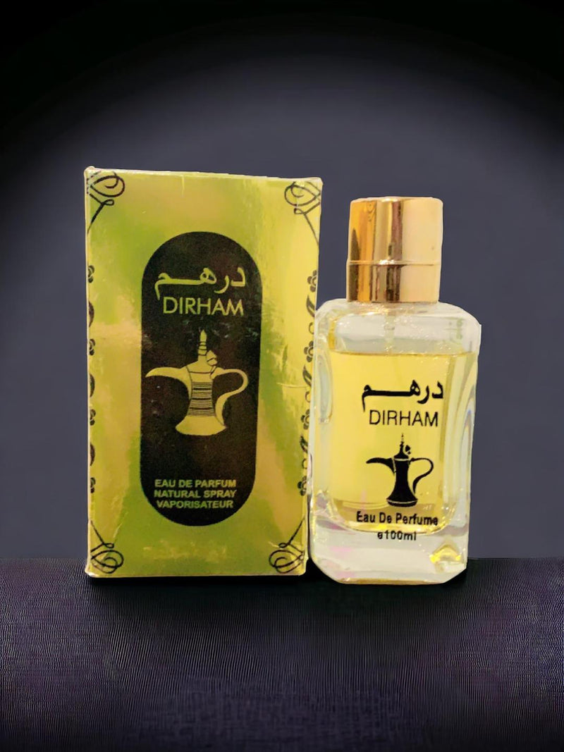 Dirham Perfume for Men – 100ml Eau De Parfum with Fresh, Woody & Oriental Notes