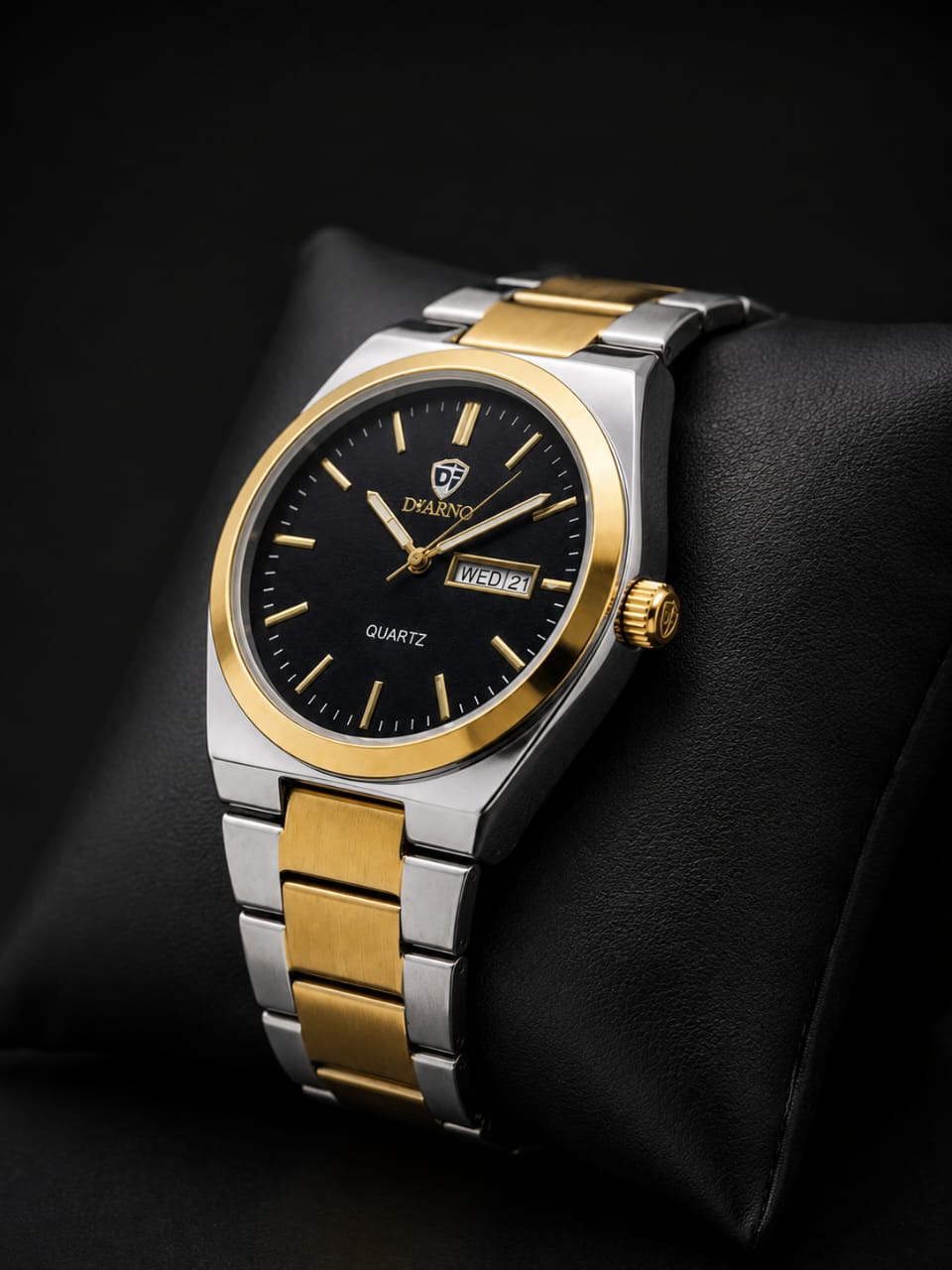 Dearno Premium Quartz Men's Watch Day And Date Display - Timepiece Designed For Wristwear And Daily Timekeeping Routine - Blue