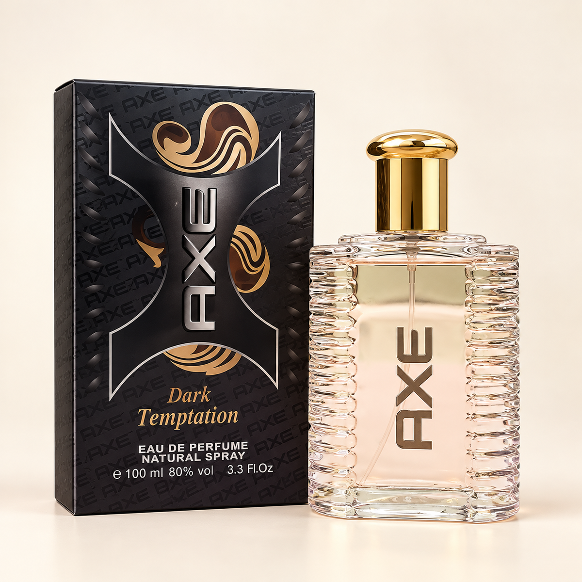 Axe Dark Temptation - Eau De Parfum - EDP - Best Quality Perfume For Men - Long Lasting Perfume - 100ml - 80% Vol - 3.3floz