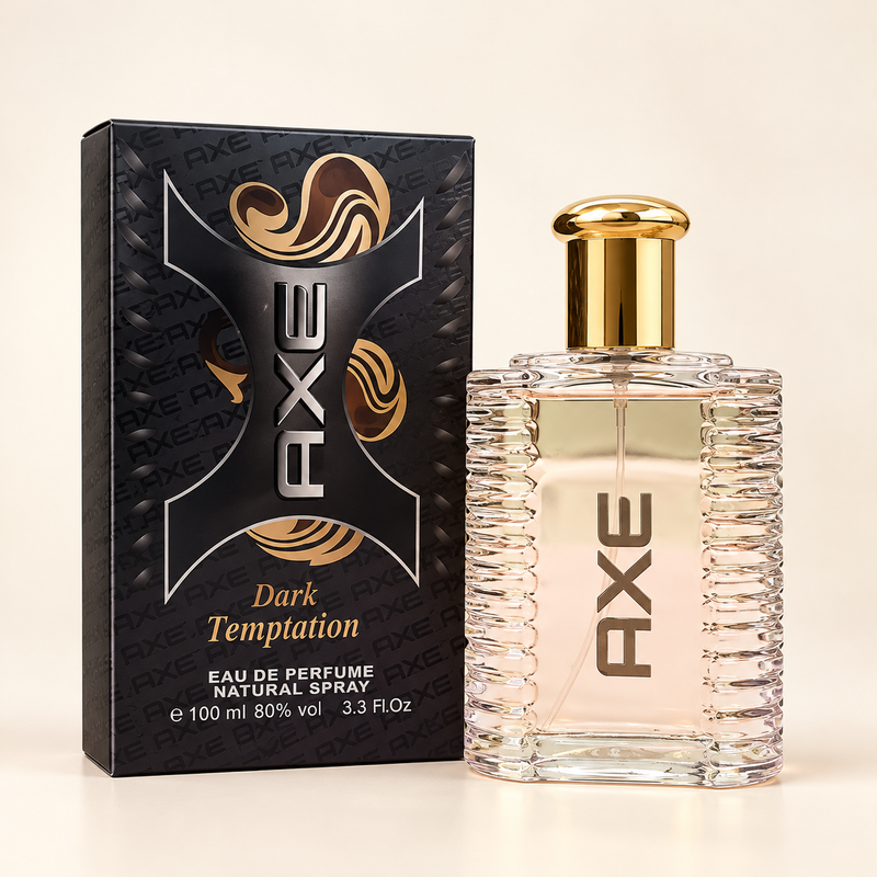 Axe Dark Temptation - Eau De Parfum - EDP - Best Quality Perfume For Men - Long Lasting Perfume - 100ml - 80% Vol - 3.3floz