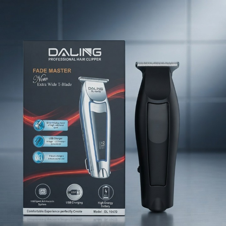 Daling DL-1047D Professional Hair Clipper - Personal Care Product Designed For Grooming And Daily Hygiene Routine